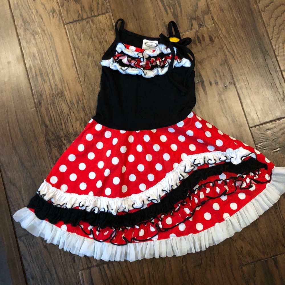 Girls Loves Me Not handmade dress size 5! Minnie